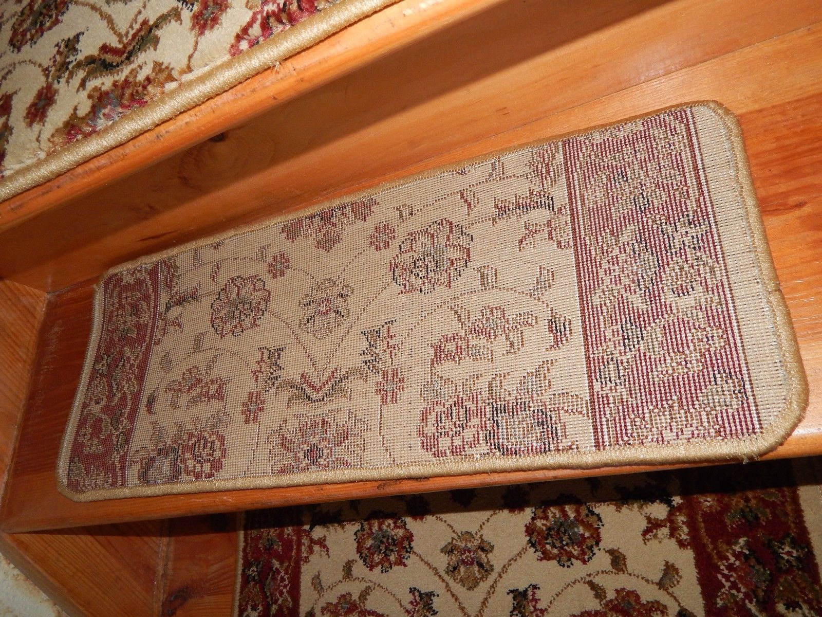 Lana Floral Alfombras de escaleras