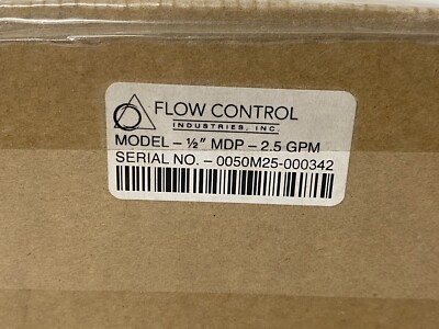 DELTA P VALVE M9104-GGA-DPV FLOW CONTROL 1/2'' MDP-2.5 GPM