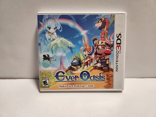 Ever Oasis (Nintendo 3DS, 2017) CIB Complete TESTED