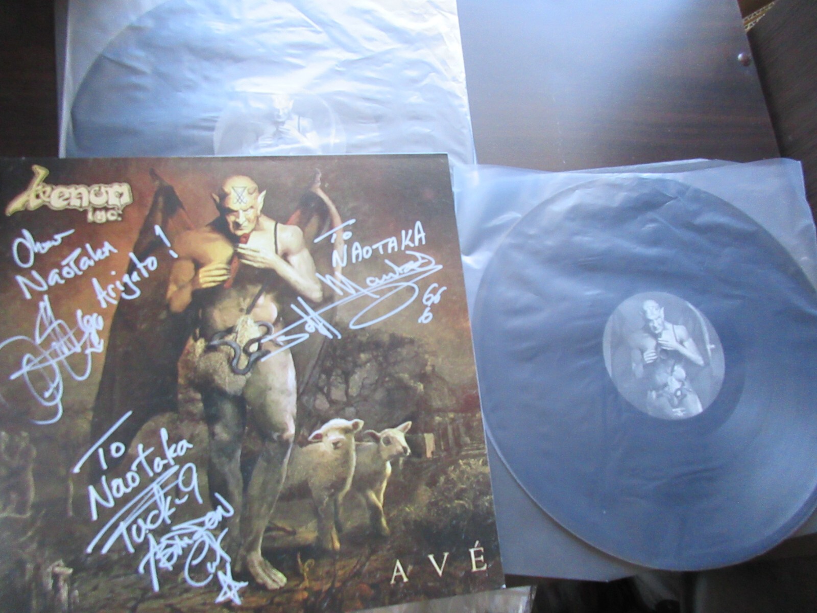 Venom Inc. Ave EU Signed DBL Vinyl LP in 2017 NB 38011