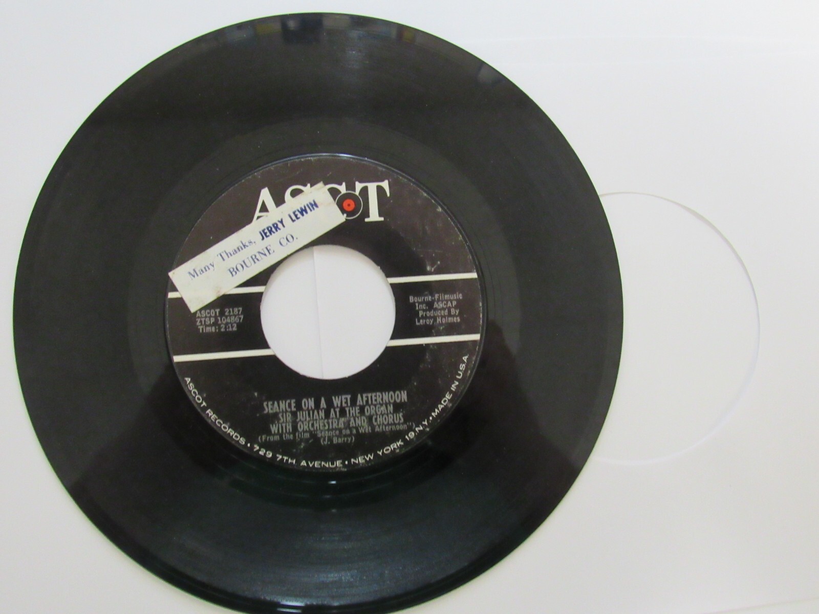 米7” Sir Julian Ill Take Sweden ASCOT2187PROMO Ascot Records /00080 $_57.JPG?set_id=880000500F