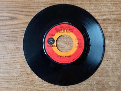 1960S EXCELLENT BOBBY WAYNE-TIES THAT BIND/64 DELTA FNIGHT FLIGHT TO DALLAS 45