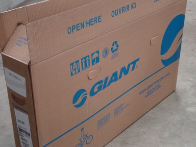 bike postage box