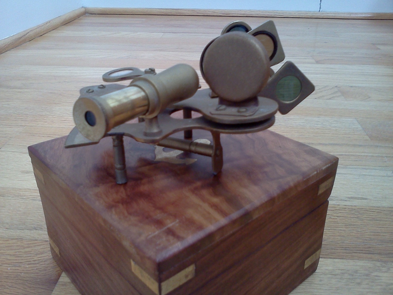 Stanley London - Lifeboat Sextant and Miner's Compass - 2 Brass Instruments