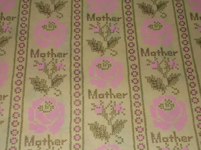 VTG MOTHERS MOTHER'S DAY WRAPPING PAPER GIFT WRAP 1950 20