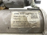 Seat Mii KF1 11-16 1,0 55KW Anlasser Starter Seat Mii KF1 11-16 30.03.2016 02M911021H 0001177006 gebraucht Vorschau 2