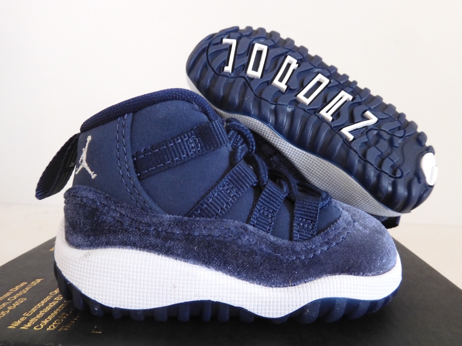 Nike Air Jordan 11 Retro (Td) Midnight Navy Blue-Met Silver