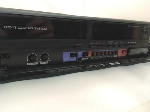 Mitsubishi Front Loading Vhs HS – 3281UR For Parts Or Repair