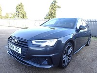 2019 19 REG AUDI A4 S LINE BLACK EDITION 35 TFSI AUTO ESTATE DAMAGED SALVAGE