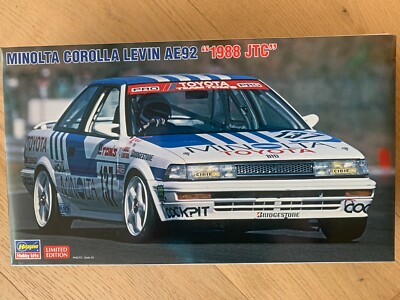 +++ Hasegawa 1/24 Minolta Corolla Levin AE92 1988 JTC 20515
