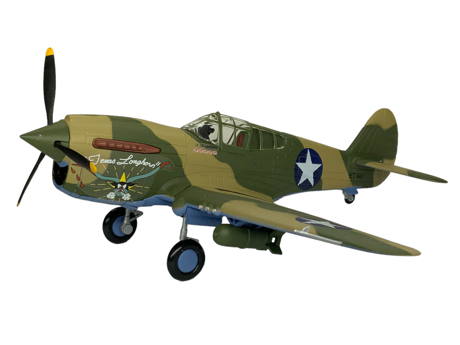 【着後レビューで 送料無料】 Curtis B11B622 Armour Mint Franklin P-40 “Texas Warhawk 軍用機
