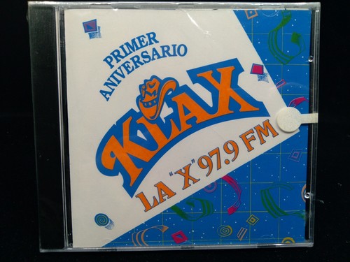 CD-📀-KLAX-La 'X' 97.9 FM-Primer Aniversario-Varios-1993