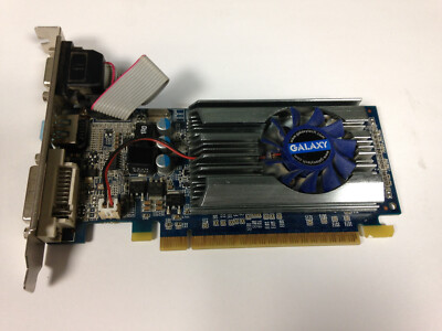 Galaxy Nvidia GeForce GT 610 1GB DDR3 PCIe Video Graphics Card 10 TESTED WORKS