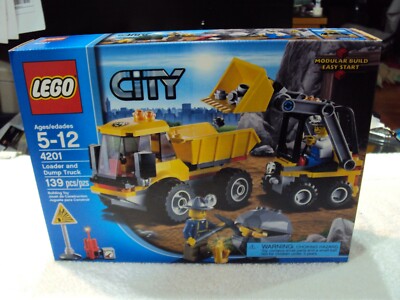LEGO City Loader & Dump Truck Set #4201 New MIB Sealed/Unopened w/Free  Shipping