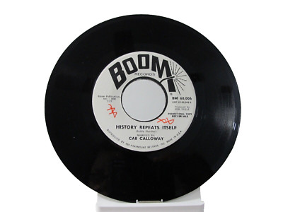 45 RECORD - CAB CALLOWAY - HISTORY REPEATS ITSELF