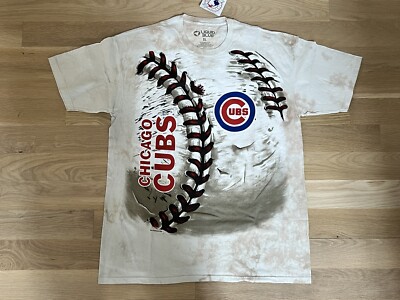 Liquid Blue 2014 Chicago Cubs Tye Dye T Shirt Size XL MLB Genuine Merch NWT