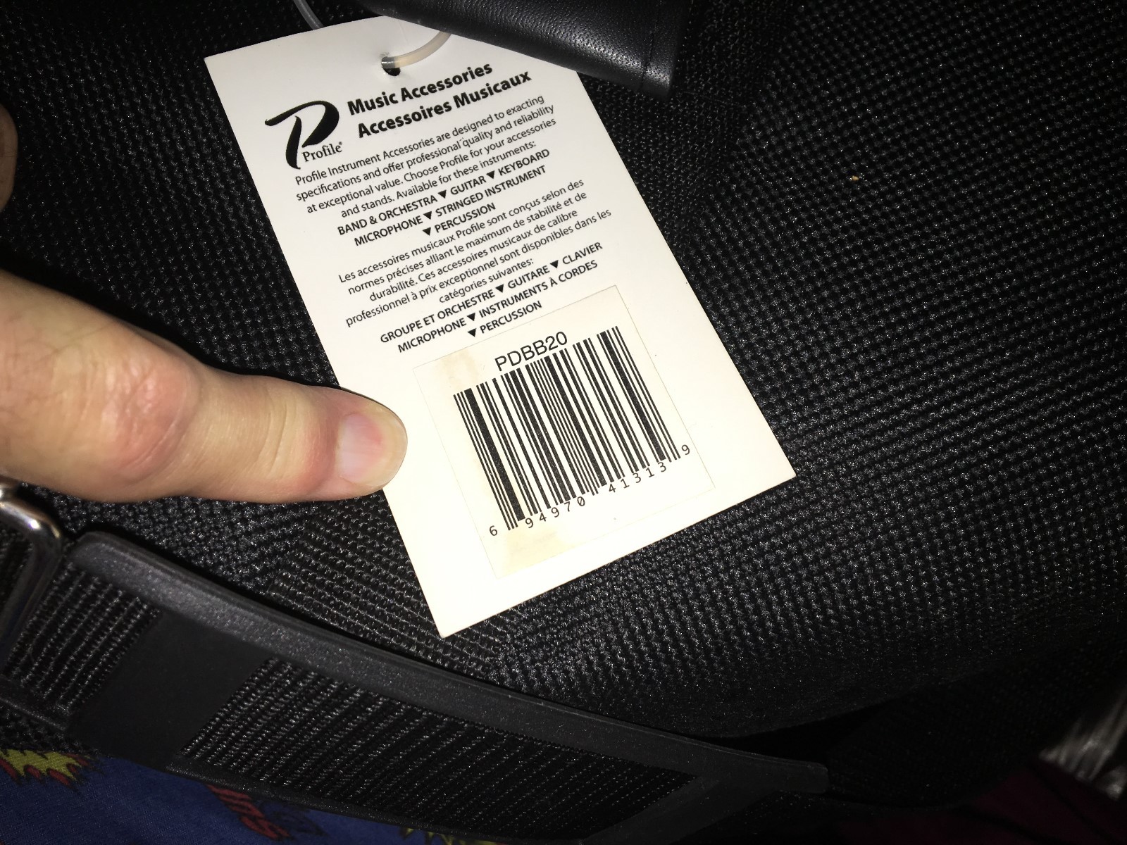 PROFILE  Padded BASS DRUM BAG, 20