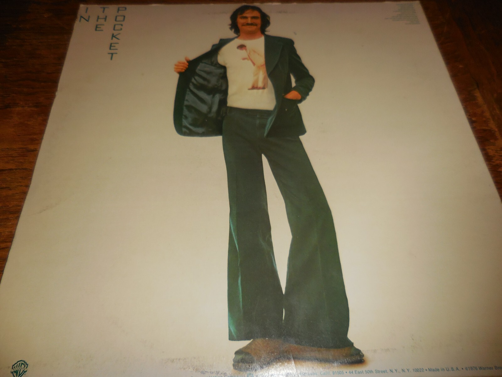 James Taylor In the Pocket LSシャツ JAMES TAYLOR In the Pocket 1976 Long Sleeve Shirt Unisex