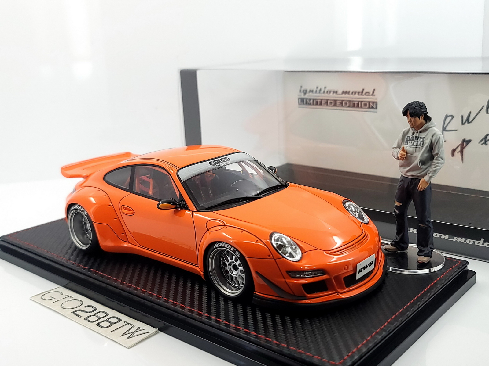 Ignition Model 1:18 RWB 997 GT3 Orange - Porsche 911 GT3(IG