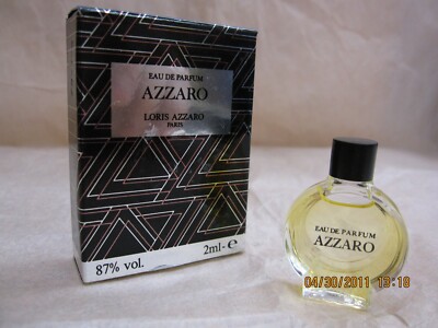 AZZARO WOMEN by LORIS AZZARO PARIS 0.1 oz / 2 ML Eau De Parfum Miniature In Box