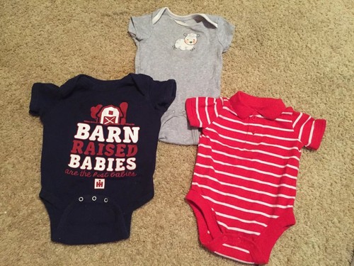 Baby Boy Clothes Lot of 12 6-12month Shirts Jeans