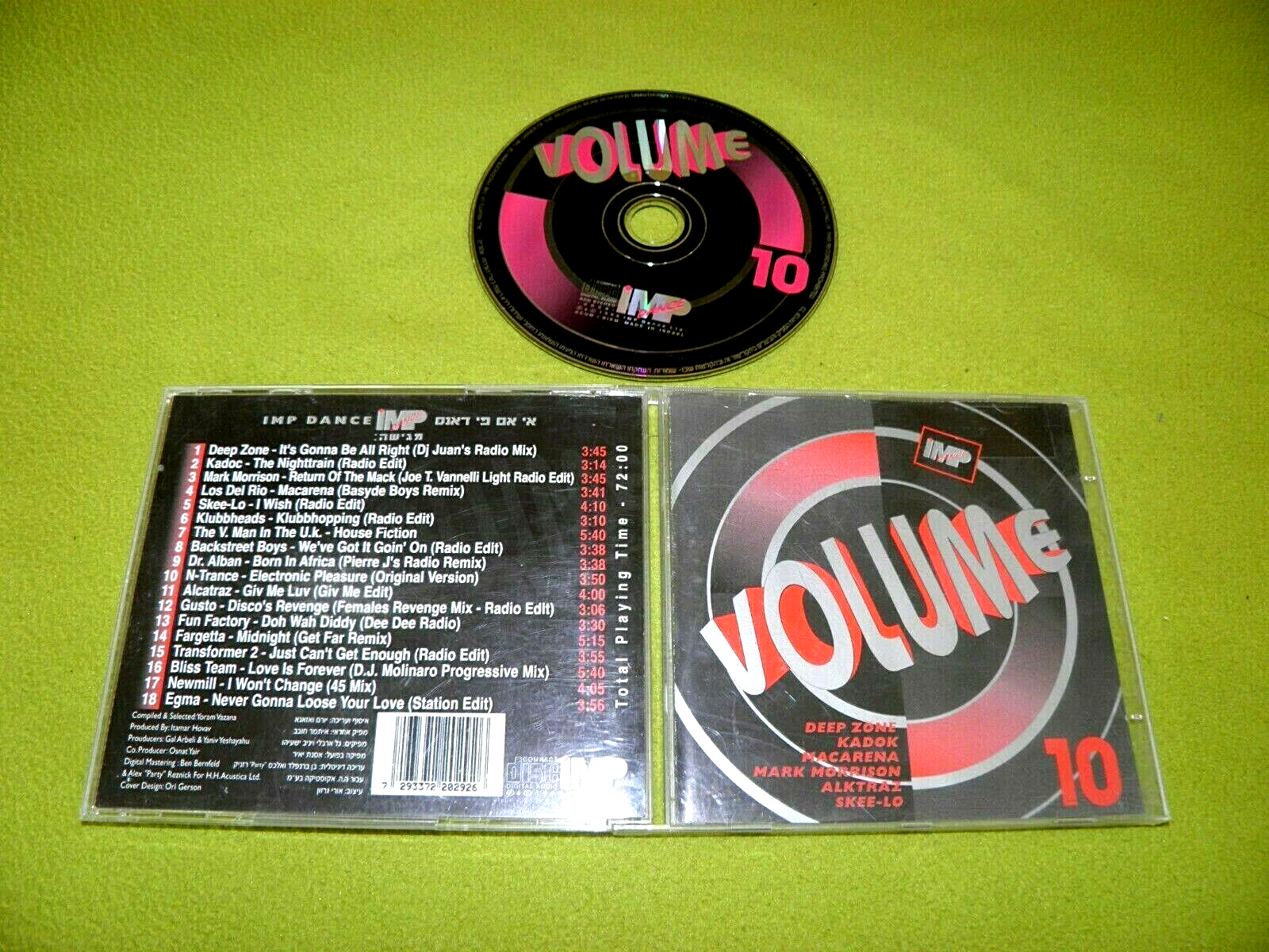 Deep Zone, Backstreet Boys, N-Trance, Transformer 2, Bliss Deep Zone, Backstreet Boys, N-Trance, Transformer 2, Bliss