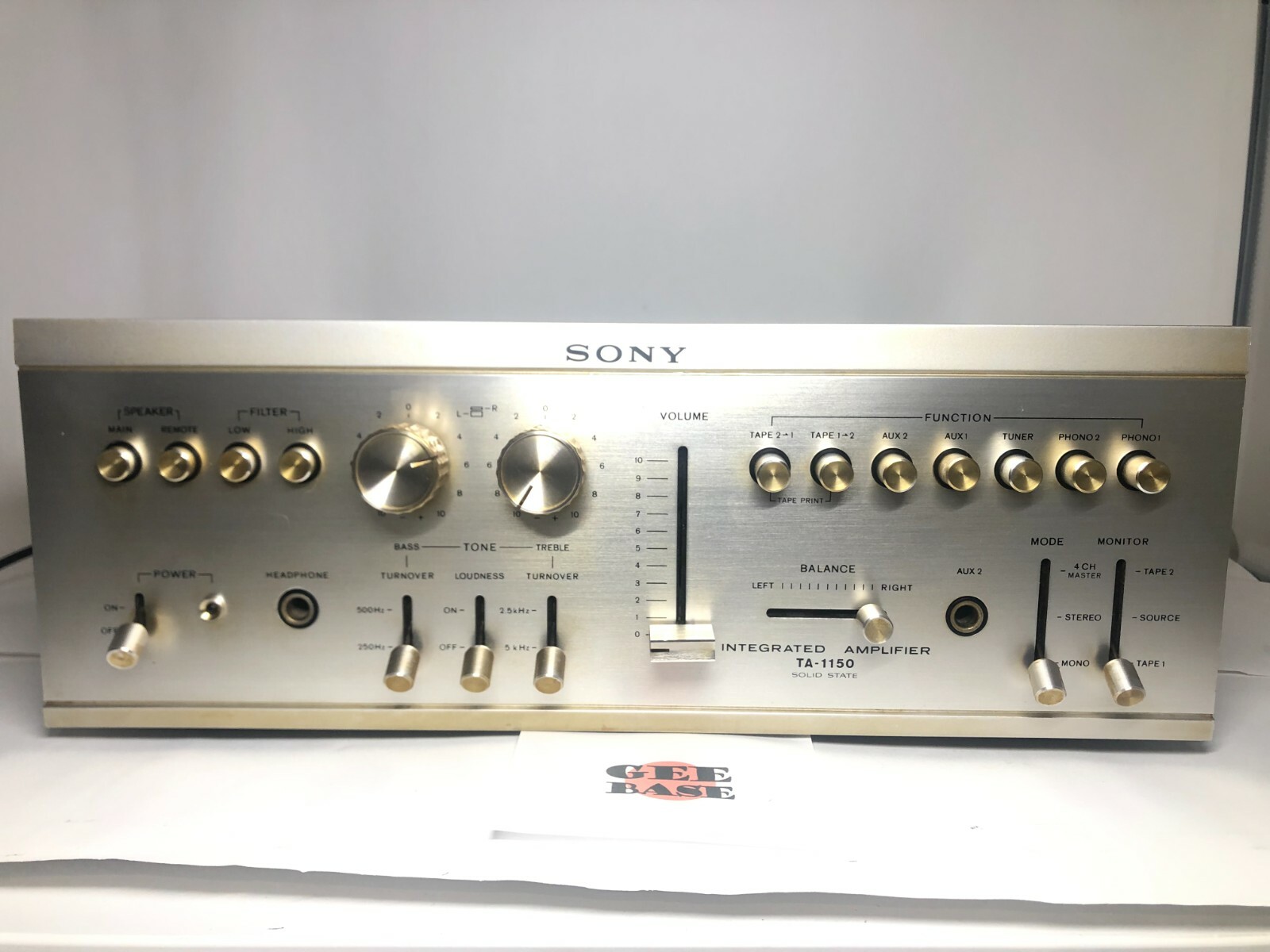 SONY TA-1150D SONY ソニー プリメインアンプ TA-1150 ジャンク