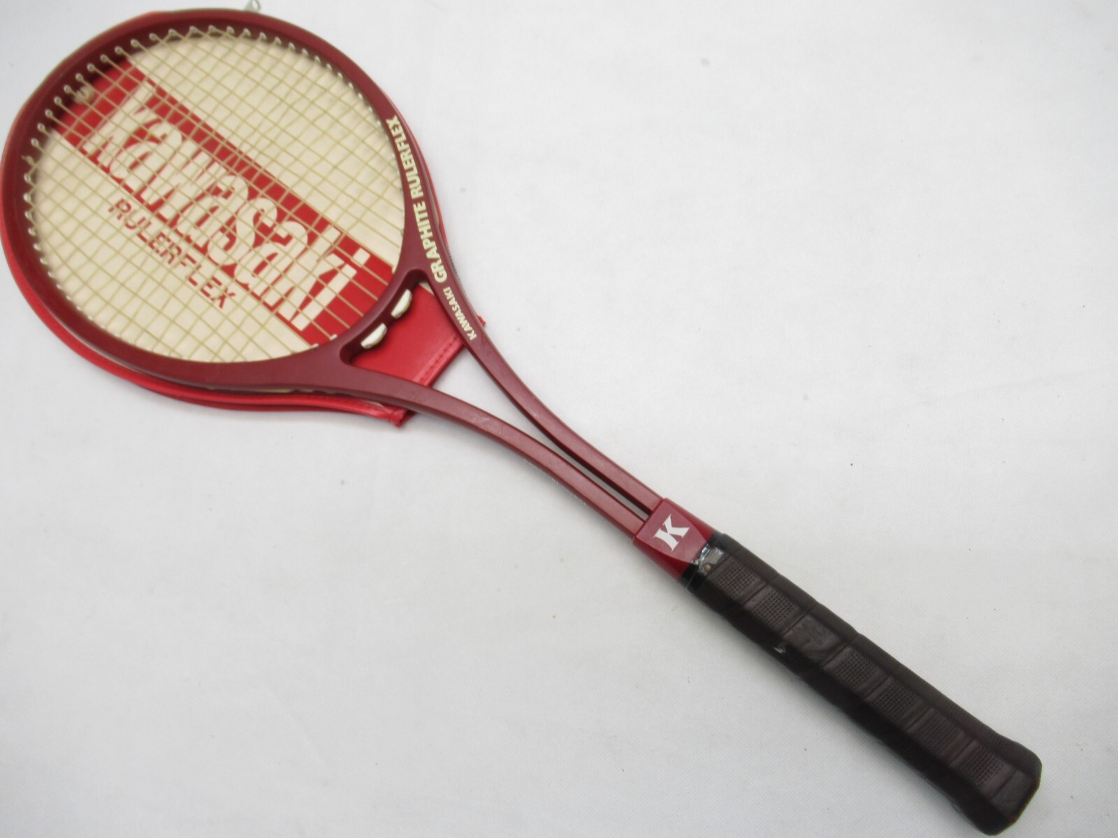 KAWASAKI GRAPHITE RULERFLEX テニス ラケット NOS* VTG KAWASAKI GRAPHITE RULERFLEX TENNIS RACQUET (4 5/8