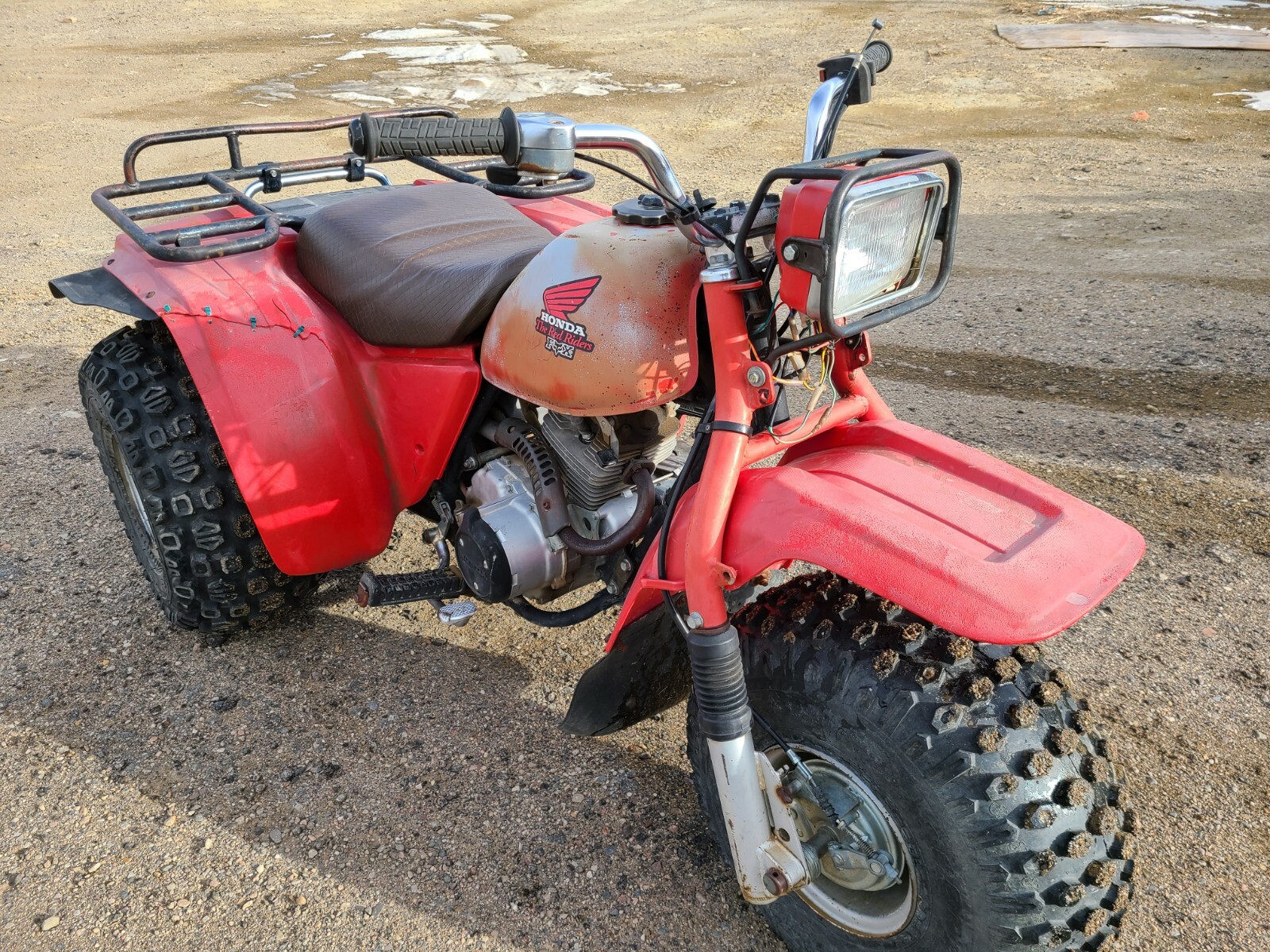 1984 Honda Big Red Atc 200es Atv Atc Three Wheeler 3 Wheeler