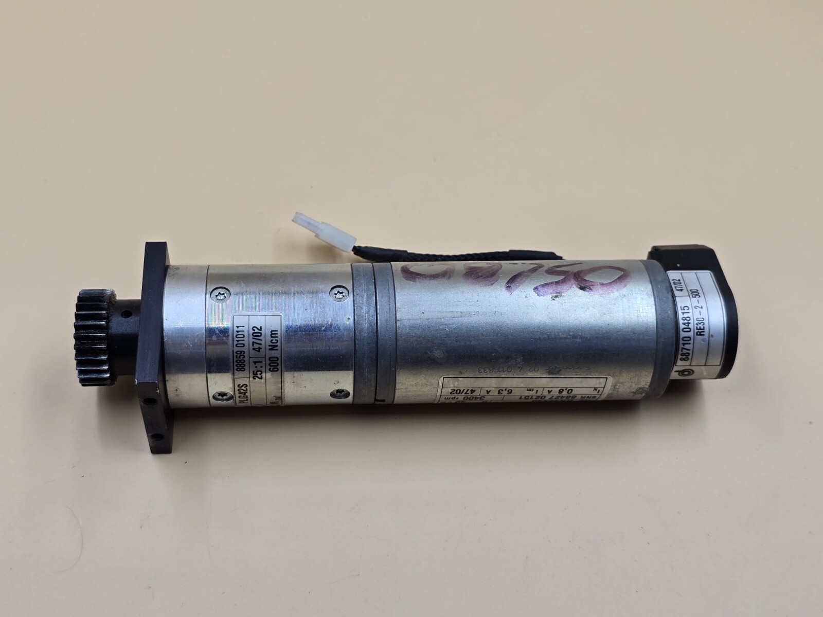 Dunkermotoren GR42X40 DC Motor & PLG 42S&RE30-2-500 | eBay