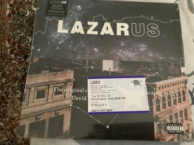 Lazarus (Original Cast Recordi-Lazarus (Original Cast) VINYL LP NEW With Ticket