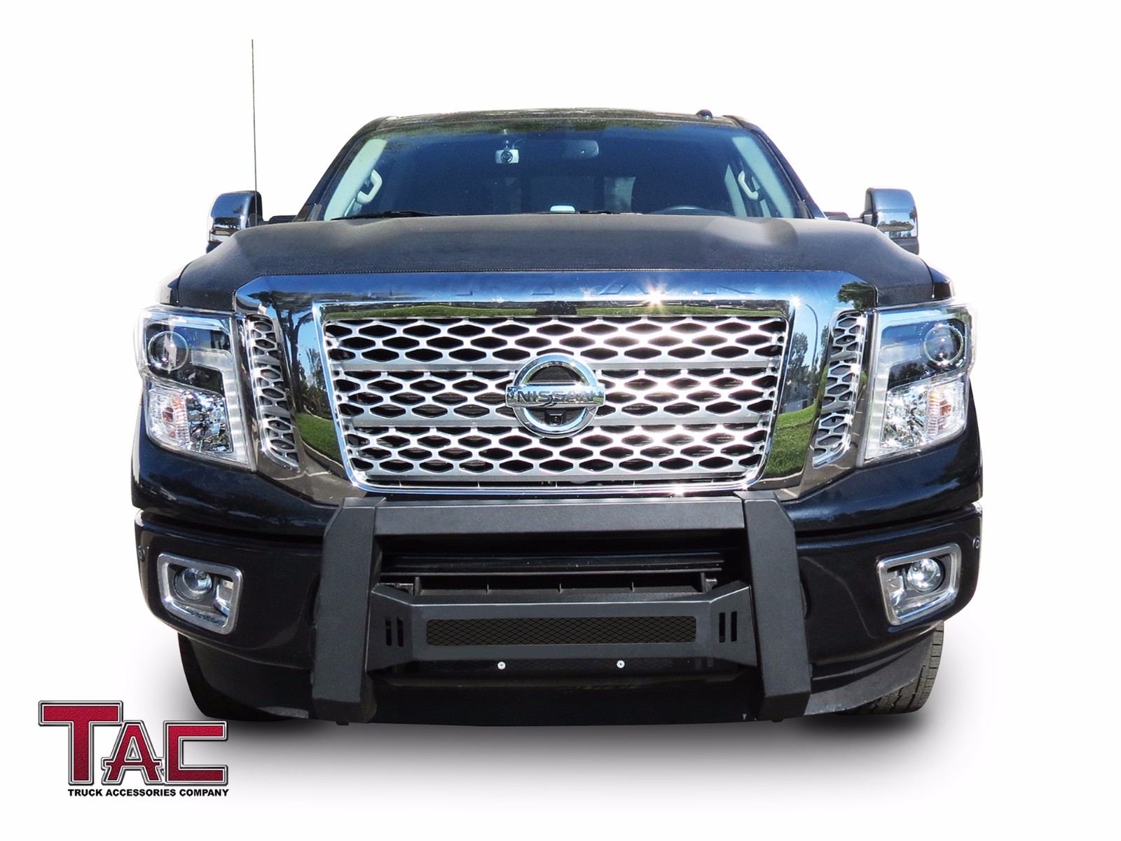 2017 nissan titan pro 4x bull bar