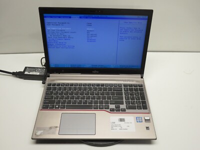 Fujitsu LifeBook E756 Laptop Intel Core i5-6300u 8GB Ram No HDD or Battery