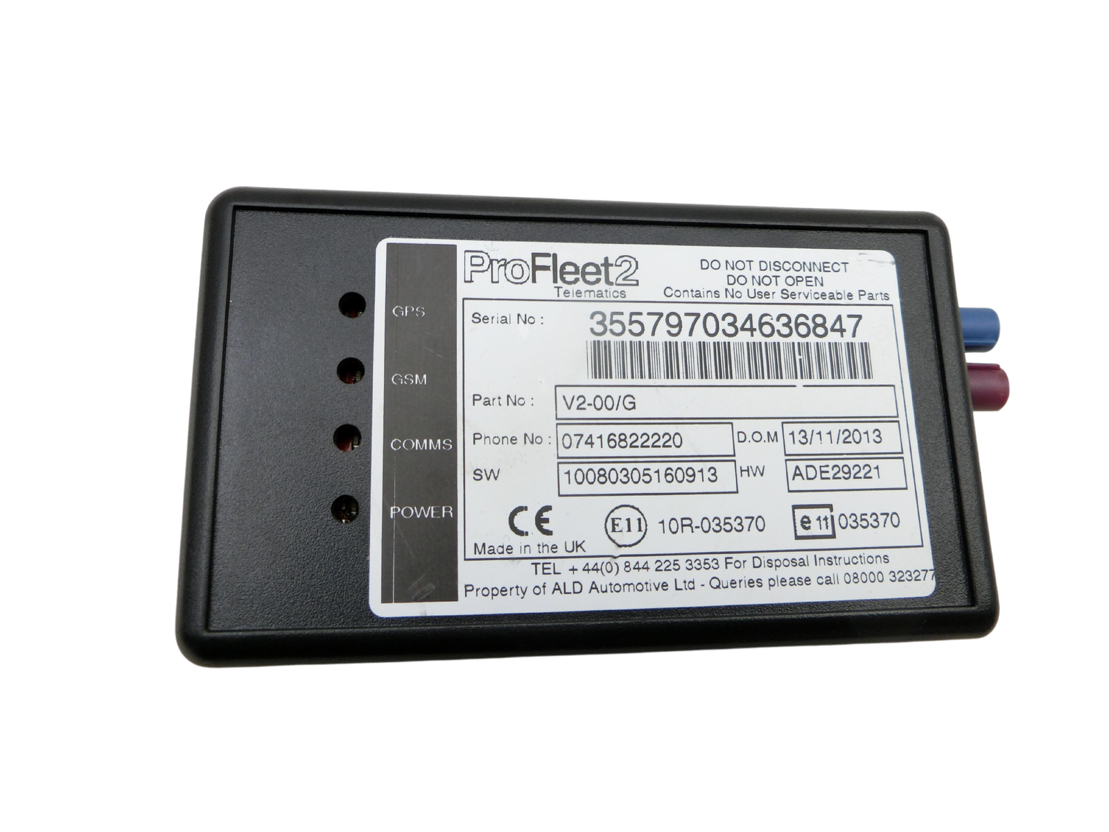 Mercedes CLS 250 C218 11-14 Steuergerät ECU Modul PRO FLEET 2 CAN EOBD REMOTE TELEMATICS UNIT V2-00/G  - Bild 1