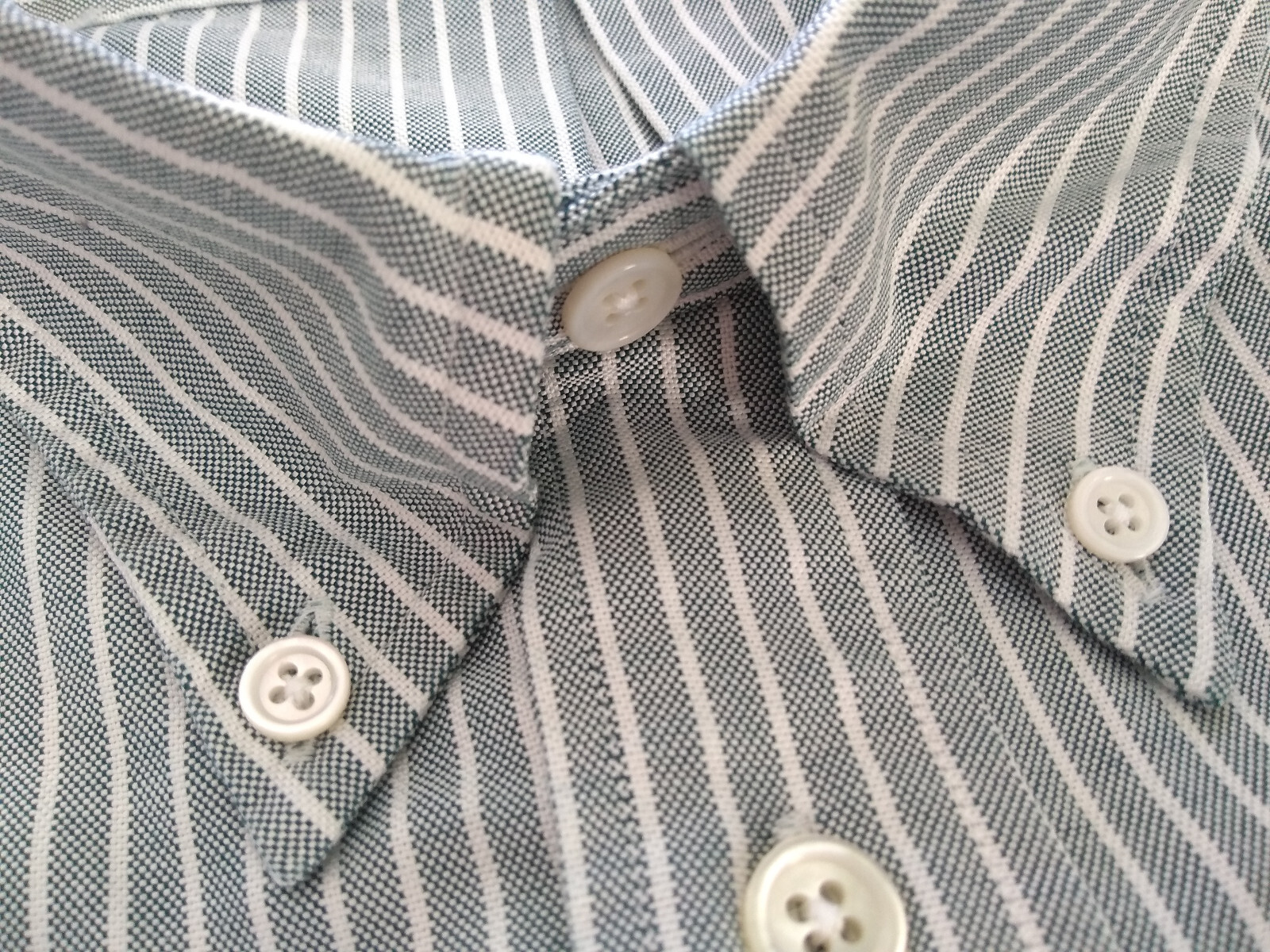 NWT Brooks Brothers Green Ground Stripe XXL 19-35 Regent