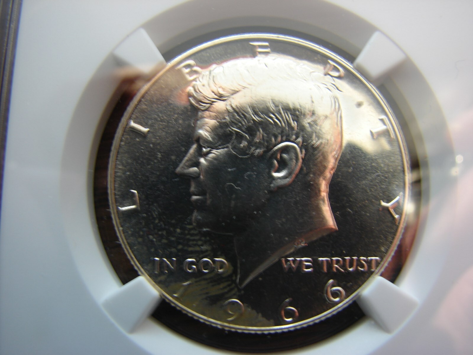 1966 SMS 40% KENNEDY 50C COIN Certified NGC MS64 MAKE OFFER!!!