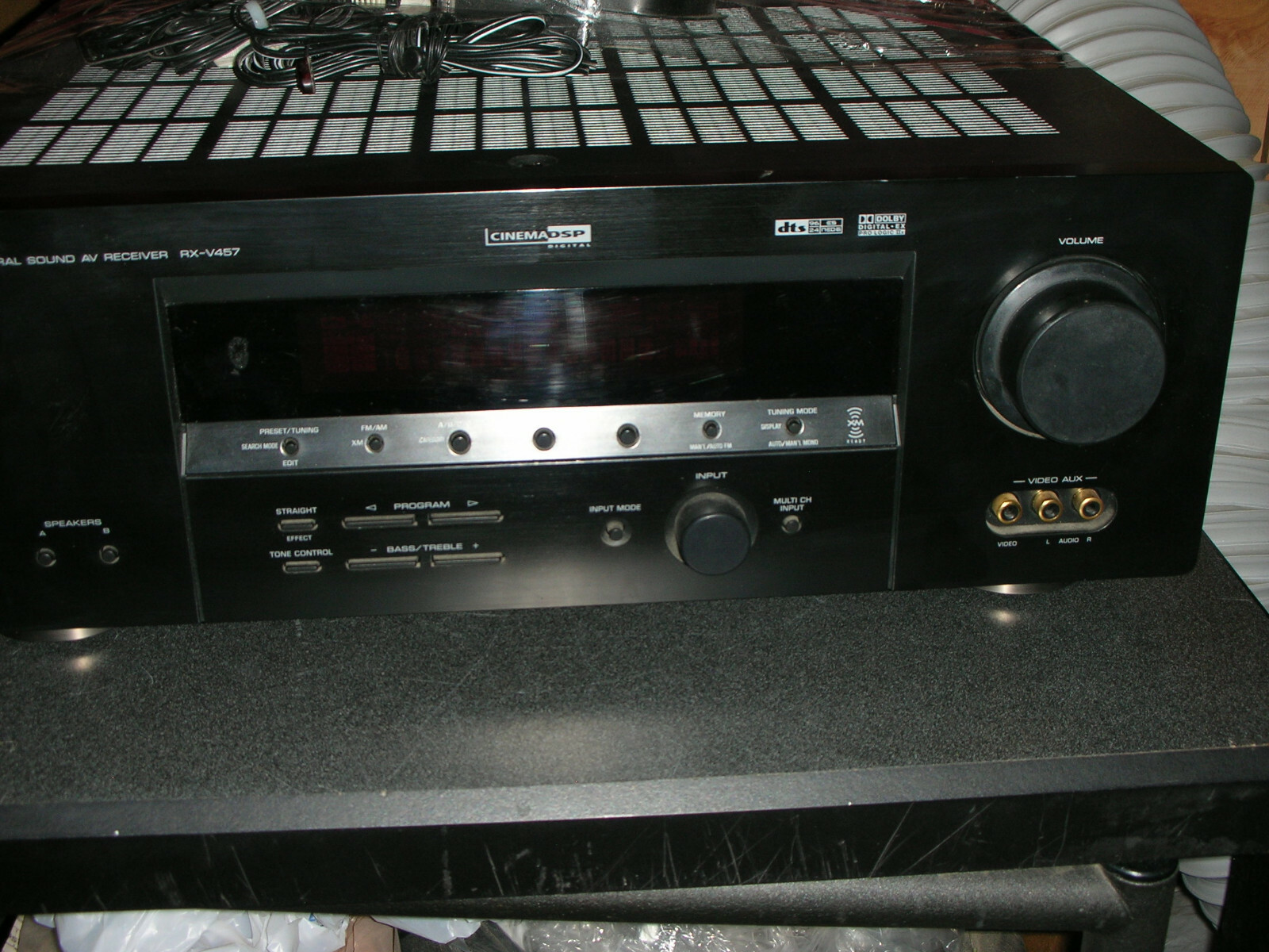 Yamaha Receiver RX V457 6.1 Channel 510 Watt Tuner, Tested
