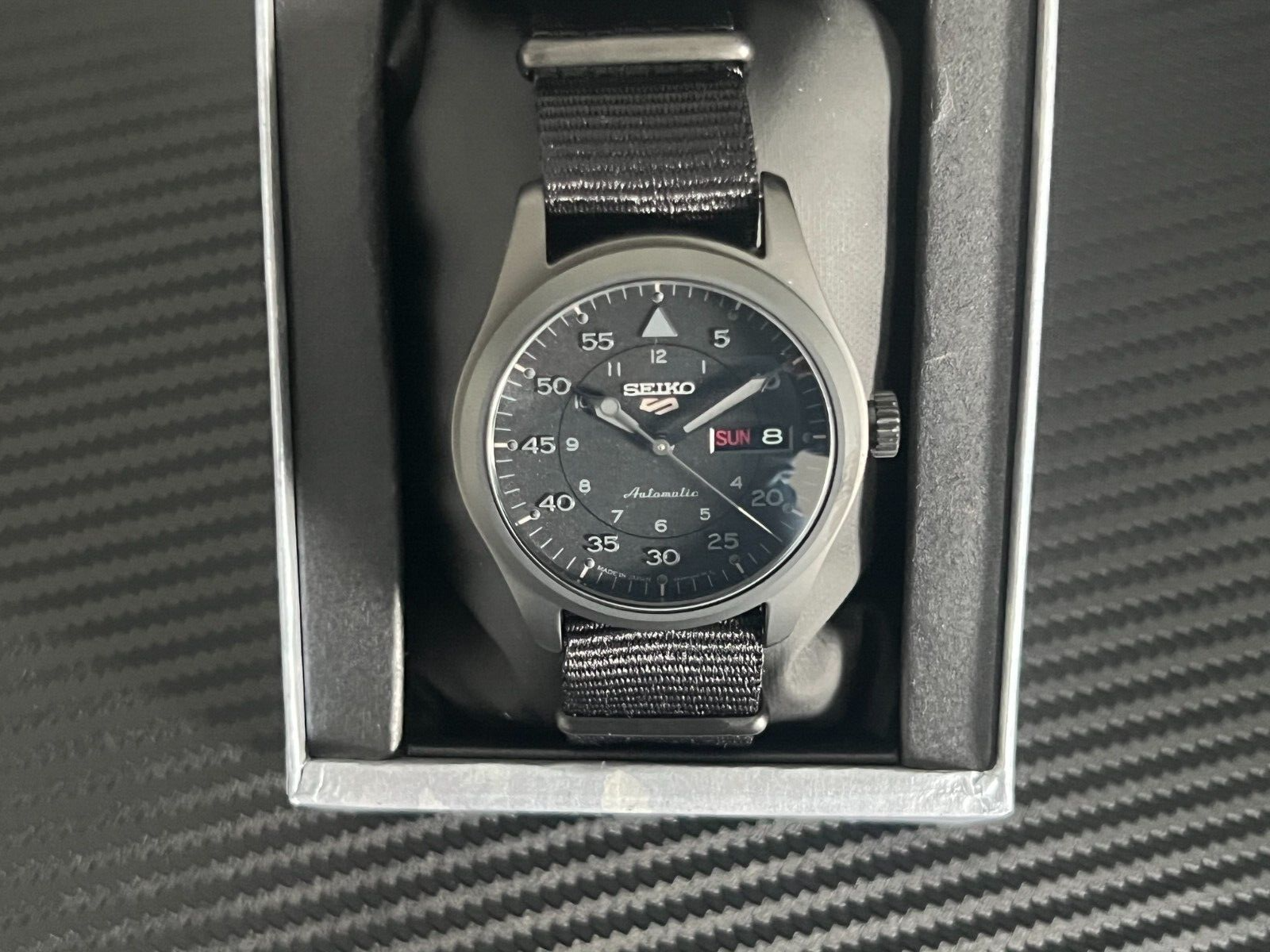 Seiko 5 sports nato strap hot sale