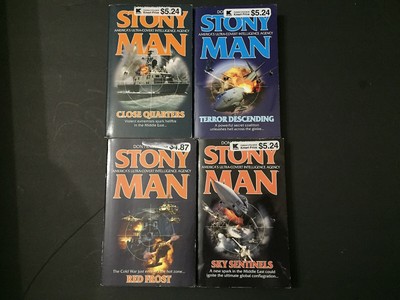Lot of 17 Stony Man Novels Don Pendleton Books Action Adventure