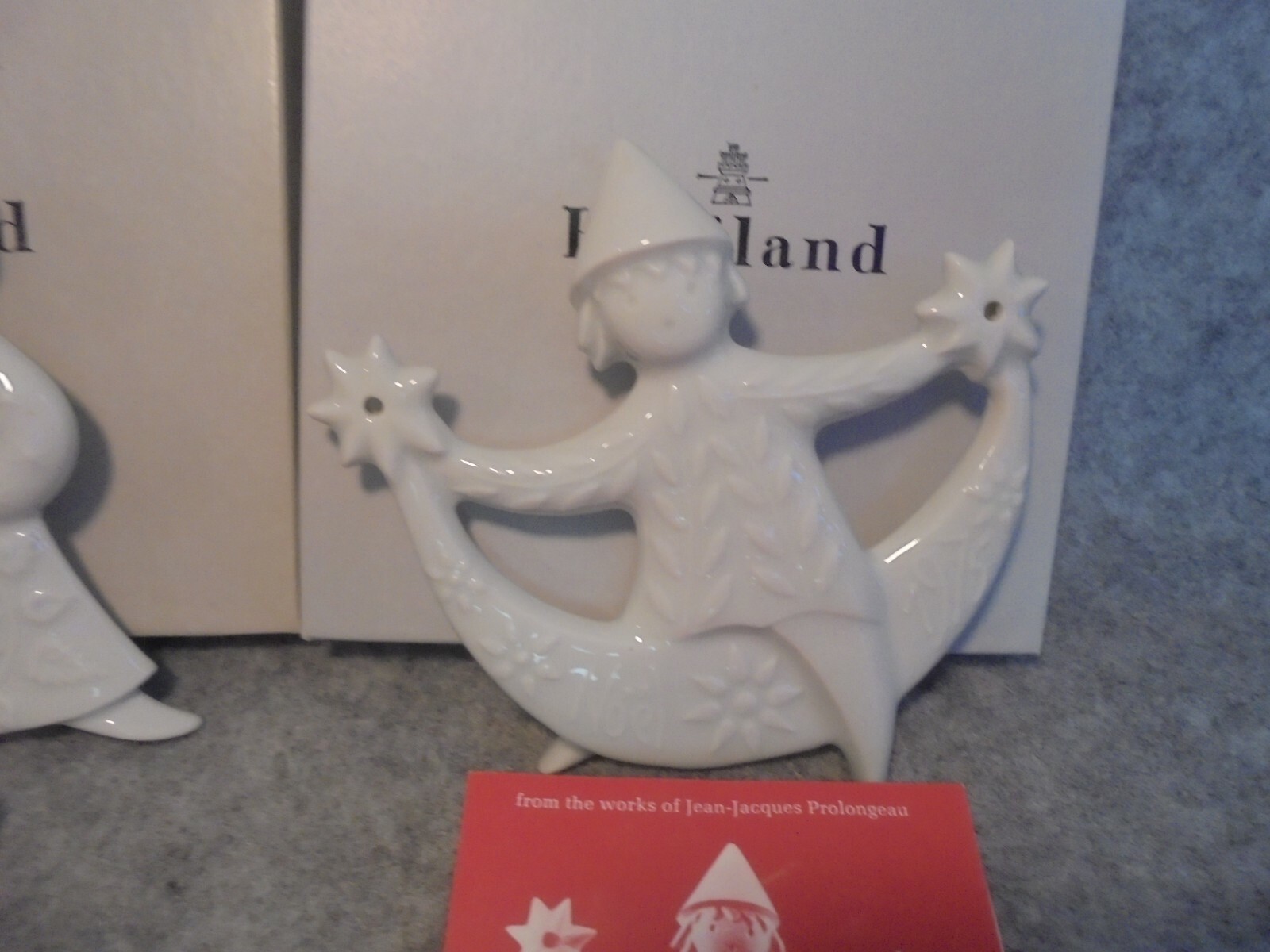 Vintage HAVILAND Porcelain Limoges Christmas Tree Ornaments Lot of 10 1971-1979