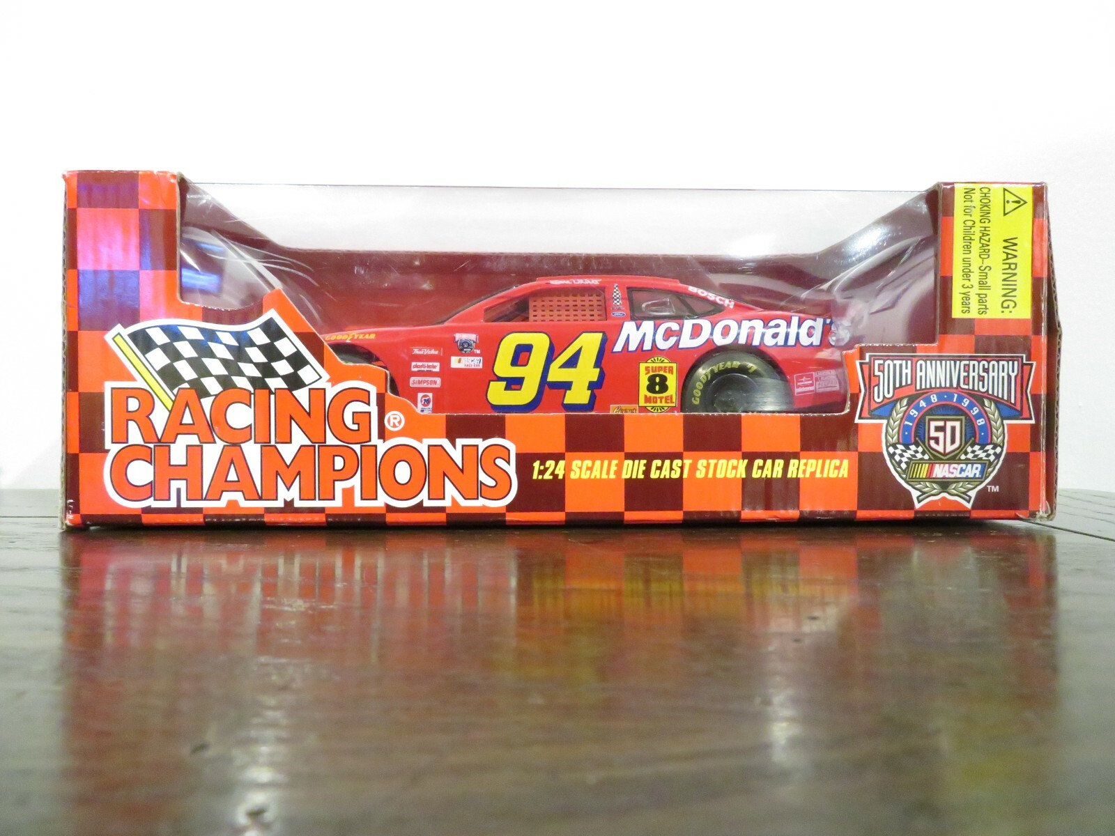 Nascar 1/24 Action ♯ 91 Mcdonald‘s 50th 1998 Racing Champions NASCAR 50th Anniversary 1:24 McDonalds