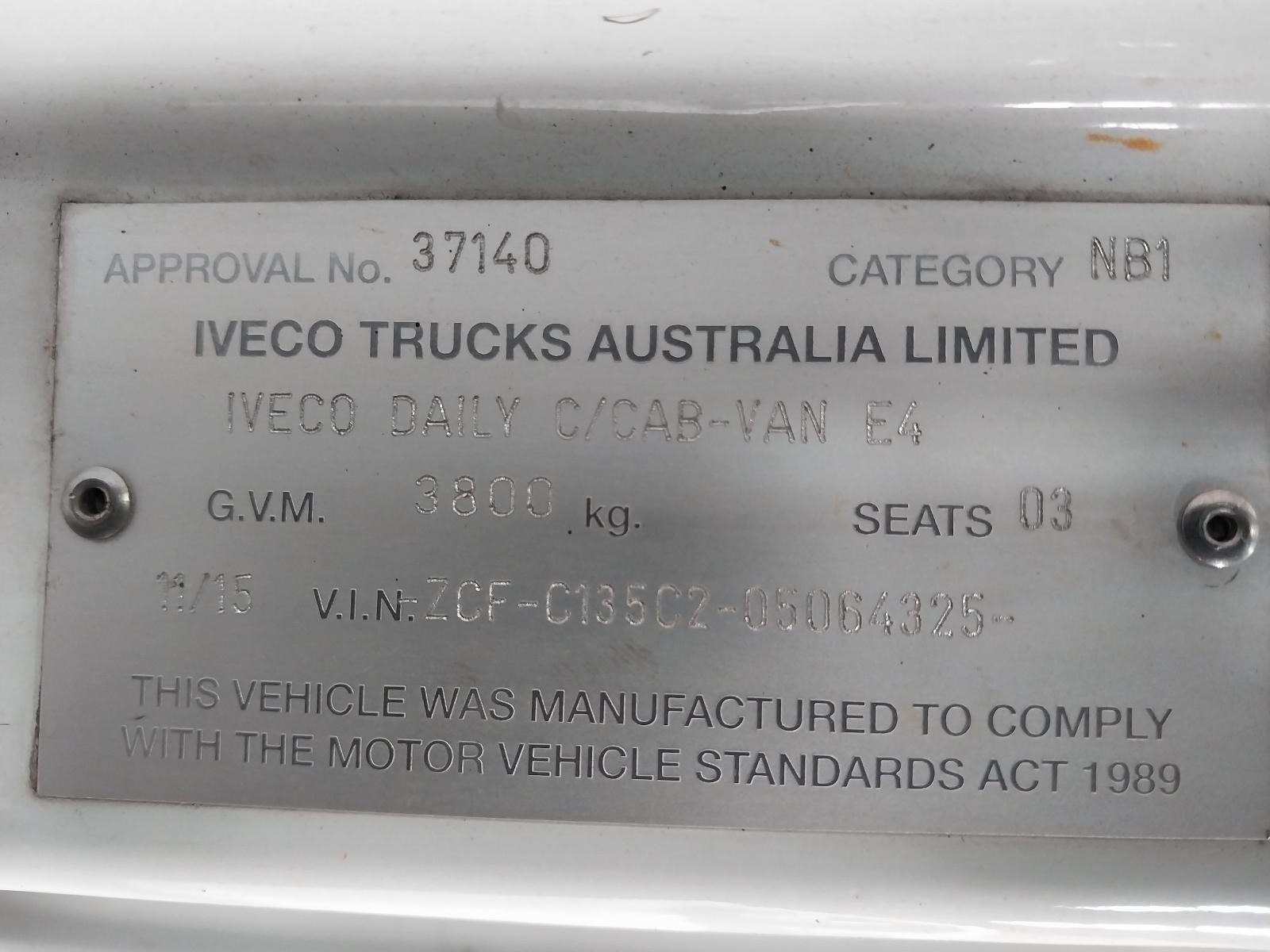 2016 Iveco Daily RIGHT FRONT LOWER CONTROL ARM 6TH GEN 01/2015-2025 708880 image 6