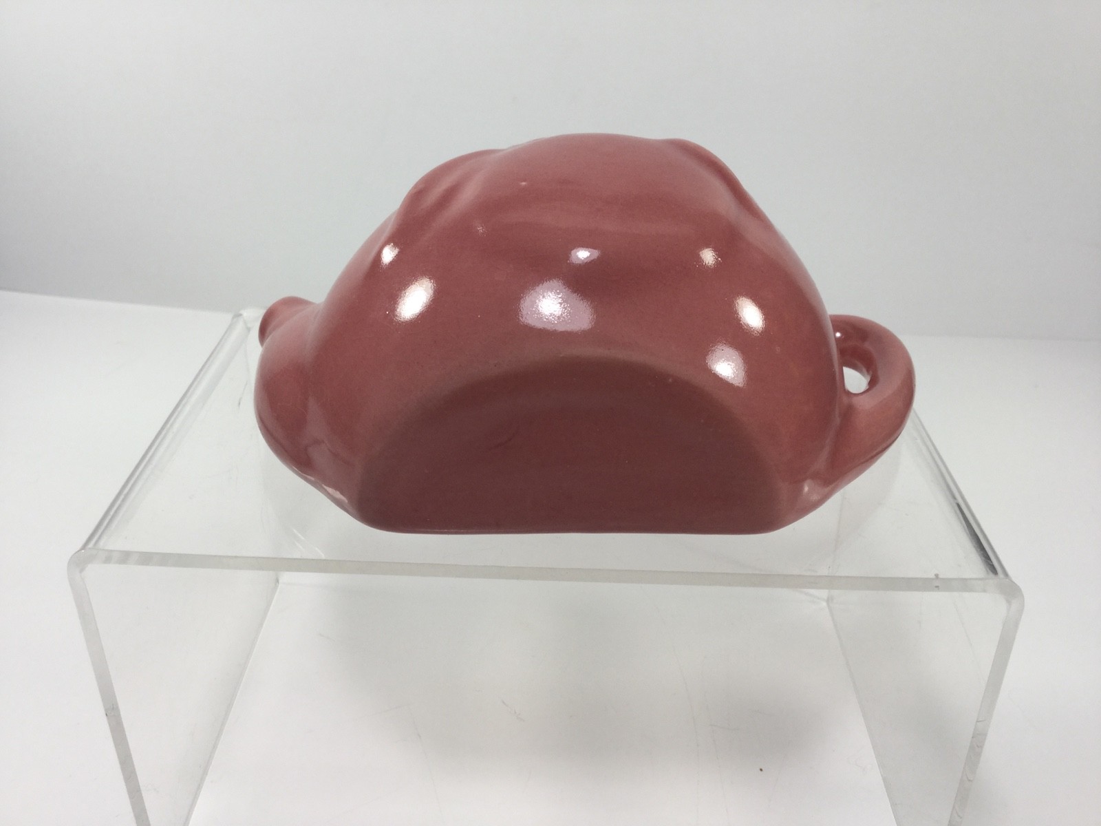 McCoy Pottery, Teapot Wall Pocket, Mauve Color , 5.25