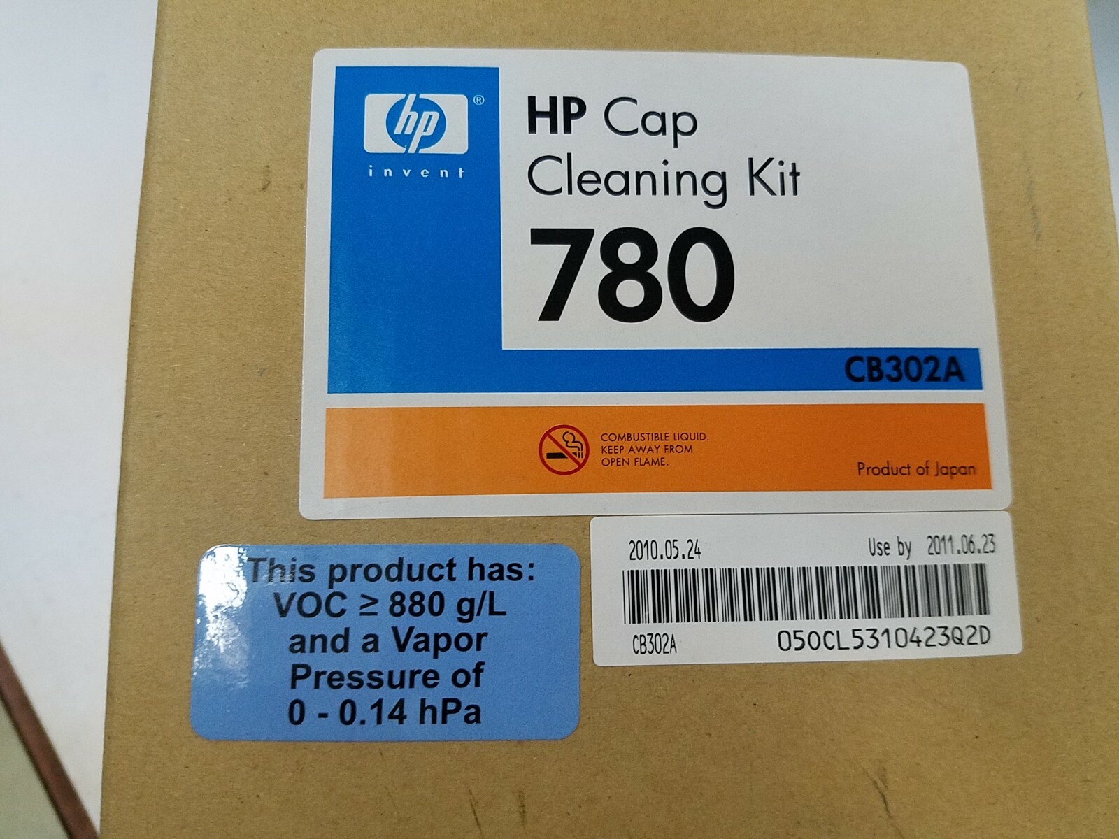 NEW~ HP DesignJet 8000 S 780 CAP CLEANING KIT CB302A FREE SHIPPING