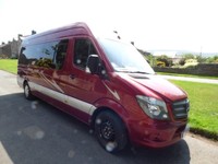 2015 2 berth Mercedes camper van LWB manual for sale