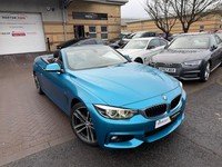 2017 BMW 4 Series 2.0 420d M Sport Auto Euro 6 (s/s) 2dr CONVERTIBLE Diesel Auto