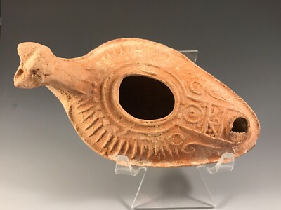 Holy Land Byzantine Oil Lamp Vatican