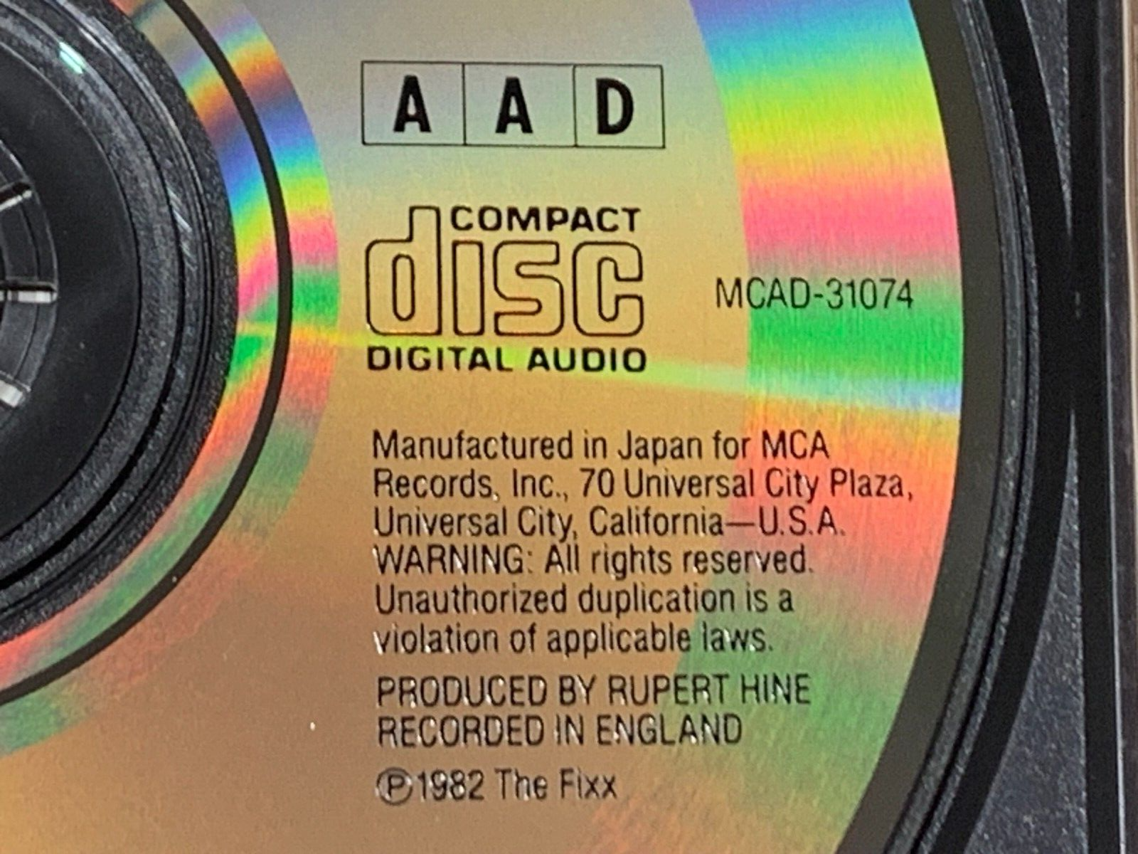 RARE (Japan) The Fixx - Shuttered Room (CD) - FREE SHIPPING
