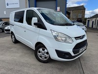 Ford Transit Custom 2.0 TDCI 170PS Limited DOUBLE CAB CREW VAN JUST 63,000 MILES
