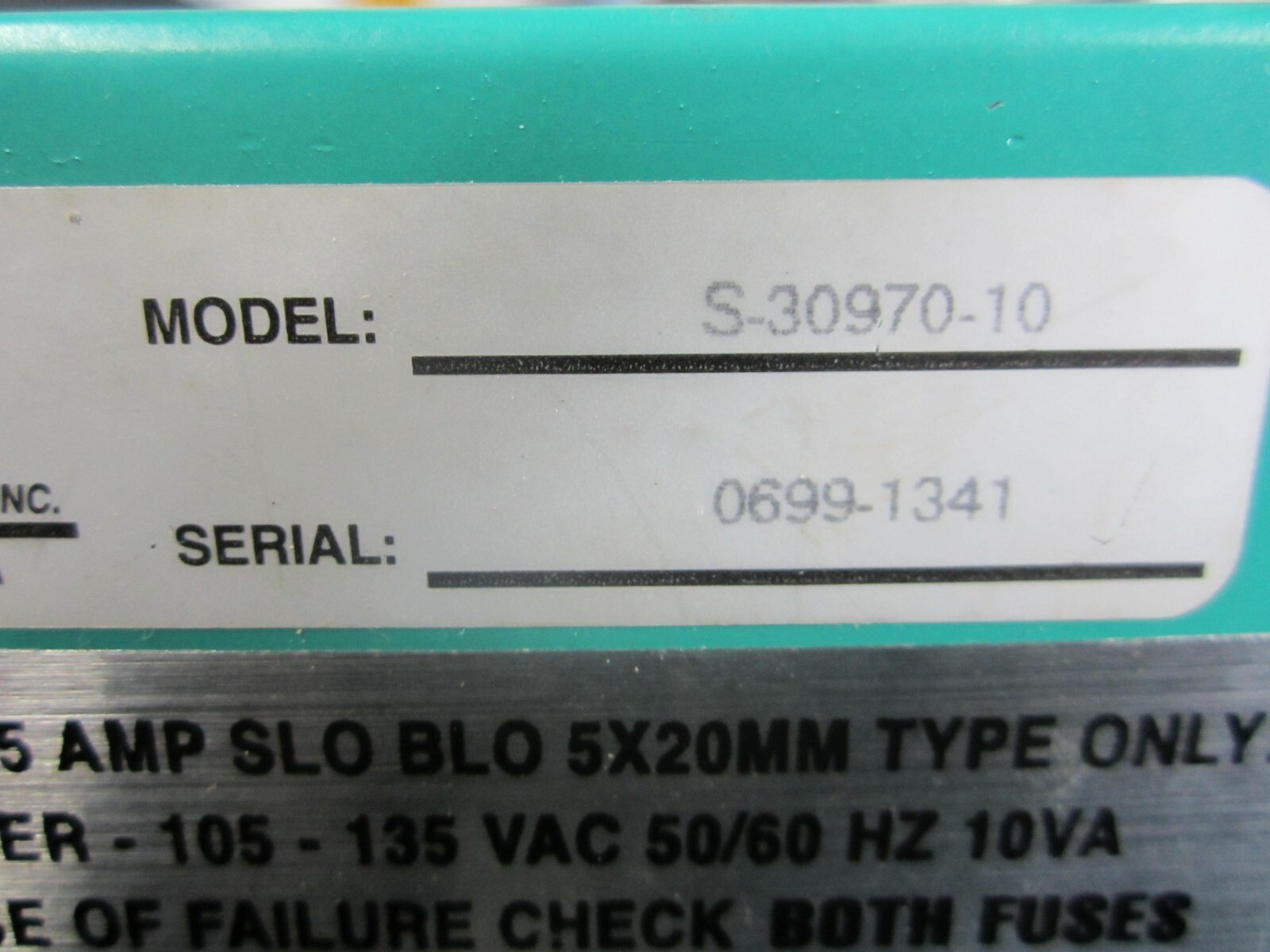 Sargent-Welch AC/DC power inverter Model S-30970-10